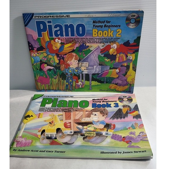 Progressive Piano Method for Young Beginners Books 2 & 3 with CD - Picture 2 of 9